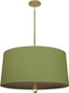 Robert Abbey - BN332 - Three Light Pendant - Williamsburg Custis - Modern Brass