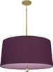 Robert Abbey - BN334 - Three Light Pendant - Williamsburg Custis - Modern Brass