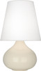Robert Abbey - BN93 - One Light Accent Lamp - Small June - Bone Glazed Ceramic