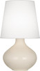 Robert Abbey - BN993 - One Light Table Lamp - June - Bone Glazed Ceramic