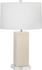 Robert Abbey - BN995 - One Light Table Lamp - Harvey - Bone Glazed Ceramic