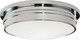 Robert Abbey - C1317 - Three Light Flushmount - Roderick - Polished Chrome