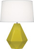 Robert Abbey - CI930 - One Light Table Lamp - Delta - Citron Glazed Ceramic