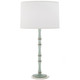 Robert Abbey - CL72 - One Light Table Lamp - Kane - Celadon w/Polished Nickel