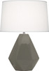 Robert Abbey - CR930 - One Light Table Lamp - Delta - Ash Glazed Ceramic