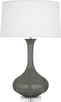 Robert Abbey - CR996 - One Light Table Lamp - Pike - Ash Glazed Ceramic w/Lucite