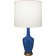 Robert Abbey - CT36 - One Light Accent Lamp - Small Emma - Cobalt Glazed Ceramic w/Warm Brass
