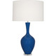 Robert Abbey - CT980 - One Light Table Lamp - Audrey - Cobalt Glazed Ceramic