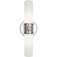 Robert Abbey - D1979 - Two Light Wall Sconce - Chase - Dark Antique Nickel w/Polished Cased White