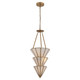 Metropolitan - N5625-732 - Five Light Pendant - Jaxen - Legacy Brass
