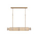 Jaxen Six Light Linear Chandelier (N5626-732)