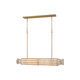 Jaxen Six Light Linear Chandelier (N5626-732)
