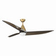 Minka Aire - F758L-HBR/DB - 65 Ceiling Fan - Lirden - Heritage Brass