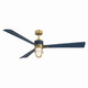 Nauticus 65" Ceiling Fan (F768L-LBR/NVY)