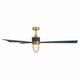 Nauticus 65" Ceiling Fan (F768L-LBR/NVY)