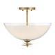 Elowen Three Light Semi-Flush Mount (10255-732)