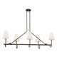 Bellforge Five Light Linear Chandelier (12105-855)