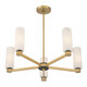 Wexmere Five Light Chandelier (12326-876)