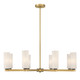 Wexmere Eight Light Chandelier (12328-876)