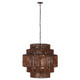 Minka-Lavery - 12959-860 - Nine Light Pendant - Beaudelle - Dark Bronze