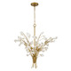 Minka-Lavery - 13955-870 - Six Light Chandelier - Ramus - Painted Legacy Brass