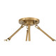Halora Three Light Semi-Flush Mount (14086-732)