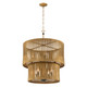 Minka-Lavery - 16028-877 - Eight Light Pendant - Aven - Sand Coal Black