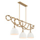 Cordón Three Light Linear Chandelier (16067-732)
