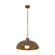 Minka-Lavery - 19914-789 - One Light Pendant - Zinnia - Antique Brass