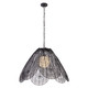 Minka-Lavery - 19986-899 - One Light Pendant - Sylari - Dark Matte Black
