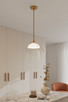 Halwynd LED Convertible Pendant/Semi-Flush (2036-732-L)