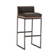 Arteriors - 2094 - Bar Stool - Marmont - Graphite Leather