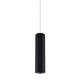 Visual Comfort Modern - 700MPBLKSBS - One Light Pendant - Blok - Matte Black/Satin Nickel