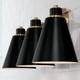 manufacturer_finish:Aged Brass and Black|manufacturer_glass:Black Metal Shade with White Interior