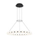 Visual Comfort Modern - 700OBT30B-LED927 - LED Chandelier - Orbet - Nightshade Black