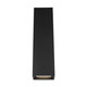 Visual Comfort Modern - 700OWPIT19B-LED930 - LED Outdoor Wall Mount - Pitch - Black