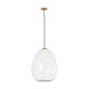 Visual Comfort Modern - 700TDKPR17CNB-LED927 - LED Pendant - Kapoor - Clear/Natural Brass