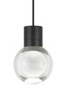 Visual Comfort Modern - 700TDMINAP1CBB-LED930 - LED Pendant - Mina - Black