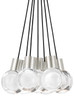 Visual Comfort Modern - 700TDMINAP7CBS-LED930 - LED Pendant - Mina - Satin Nickel