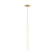 Visual Comfort Modern - 700TDOBT9NB-LED927 - LED Pendant - Orbet - Natural Brass