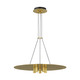 Visual Comfort Modern - 700TDPNT22NB-LED930-277 - LED Pendant - Ponte - Natural Brass