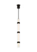 Visual Comfort Modern - 700TDWIT4B-LED930 - LED Pendant - Wit - Black
