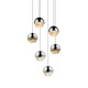 Sonneman - 2915.01-MED - LED Pendant - Grapes - Polished Chrome