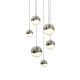 Sonneman - 2915.13-AST - LED Pendant - Grapes - Satin Nickel