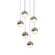 Sonneman - 2915.13-MED - LED Pendant - Grapes - Satin Nickel