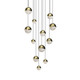 Sonneman - 2917.14-AST - LED Pendant - Grapes - Brass