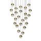 Sonneman - 2918.14-LRG - LED Pendant - Grapes - Brass