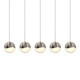 Sonneman - 2921.13-LRG - LED Pendant - Grapes - Satin Nickel