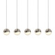 Sonneman - 2921.13-MED - LED Pendant - Grapes - Satin Nickel