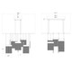 V Panels LED Pendant (3097.14)